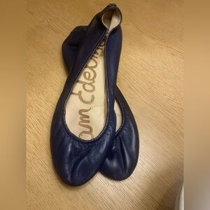 Sam Edelman Navy Blue Flats
